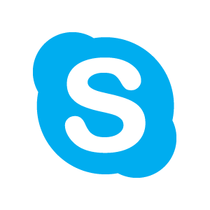 Skype> </a> <a class=